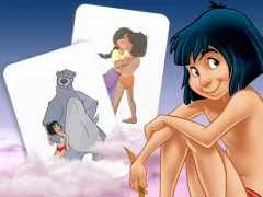 لعبة Mowgli Memory card Match على الانترنت