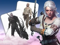 لعبة The Witcher Card Match على الانترنت