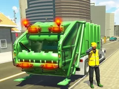 لعبة American Trash Truck Simulator Game 2022 على الانترنت