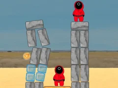لعبة SquidGame explosive candy على الانترنت