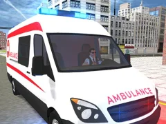 لعبة Ambulance Emergency Simulator 2021 على الانترنت