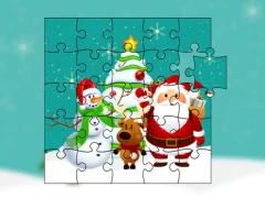 لعبة Christmas Winter Story Jigsaw على الانترنت