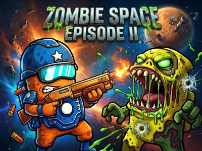لعبة Zombie Space Episode II على الانترنت