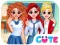 لعبة BFF Princess Back To School على الانترنت