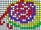 لعبة Pixel Draw على الانترنت