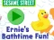 لعبة 123 Sesame Street: Ernie's Bathtime Fun على الانترنت