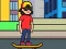 لعبة Skateboard Wheelie على الانترنت
