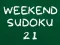 لعبة Weekend Sudoku 21 على الانترنت
