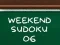 لعبة Weekend Sudoku 06 على الانترنت