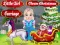 لعبة Little Girl Clean Christmas Carriage على الانترنت