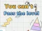 لعبة You can't pass level على الانترنت