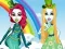 لعبة Green Vs Rainbow Fashion Battle على الانترنت