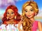 لعبة BFFs Cherry Blossom Festival Look على الانترنت