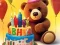 لعبة Coloring Book: Lovely Bear Birthday على الانترنت