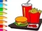 لعبة Coloring Book: Hamburger على الانترنت