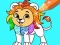 لعبة Coloring Book: Lion على الانترنت