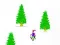 لعبة SkiFree على الانترنت