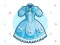 لعبة Coloring Book: Bowknot Dress على الانترنت