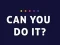 لعبة Can You Do It على الانترنت
