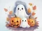 لعبة Coloring Book: Halloween Ghosts على الانترنت