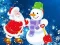 لعبة Santa Claus and Snowman Jigsaw على الانترنت