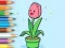 لعبة Coloring Book: A Bunch Of Tulips على الانترنت