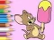 لعبة Coloring Book: Ice Cream Jerry على الانترنت