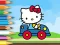 لعبة Coloring Book: Hello Kitty Driving Car على الانترنت
