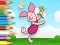 لعبة Coloring Book: Piglet Holds Toy Windmill على الانترنت