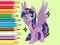 لعبة Coloring Book: Twilight Sparkle على الانترنت