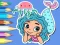 لعبة Coloring Book: Jellyfish Mermaid على الانترنت