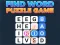لعبة Find Word Puzzle Game على الانترنت