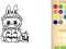 لعبة Halloween Labubu Coloring & Drawing Game على الانترنت