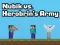 لعبة Nubik vs Herobrins Army على الانترنت