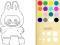 لعبة Easy Labubu Coloring Book على الانترنت