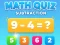 لعبة Math Quiz - Subtraction على الانترنت