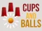 لعبة Cups and Balls على الانترنت