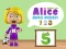 لعبة Alice's World: Animal Numbers على الانترنت