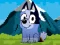 لعبة Bluey dog pixal على الانترنت