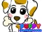 لعبة Puppy Coloring Book for kids على الانترنت