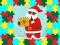 لعبة Santa Puzzle For Kids على الانترنت