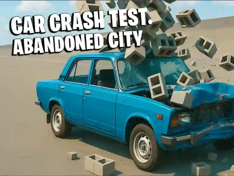 لعبة Car Crash Test Abandoned City على الانترنت