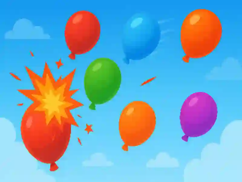 لعبة Balloon Pop Frenzy على الانترنت