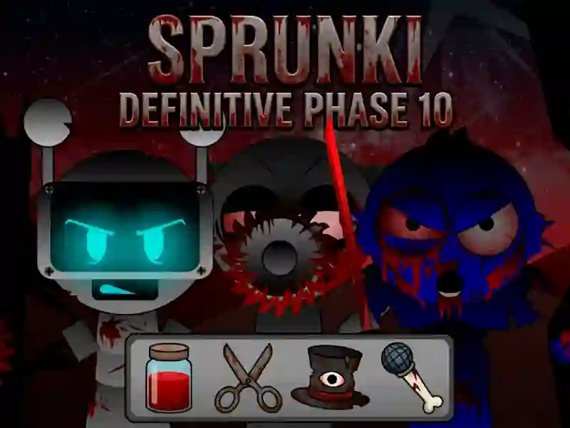 لعبة Sprunki Definitive Phase 10 على الانترنت