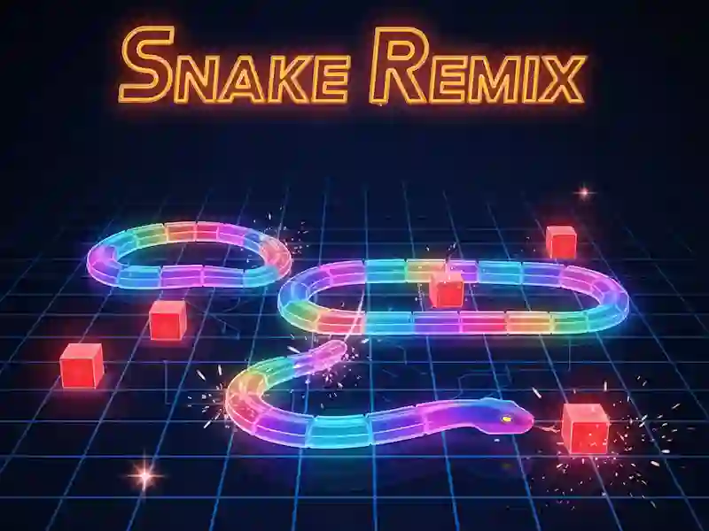 لعبة Snake Remix على الانترنت