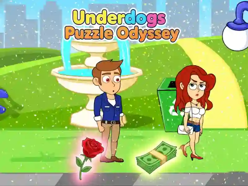 لعبة Underdogs Puzzle Odyssey على الانترنت