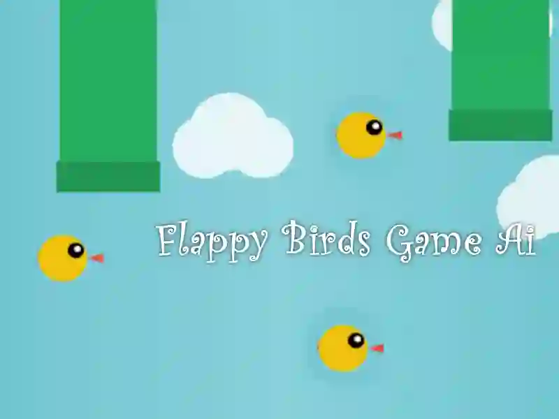 لعبة Flappy Birds Game Ai على الانترنت