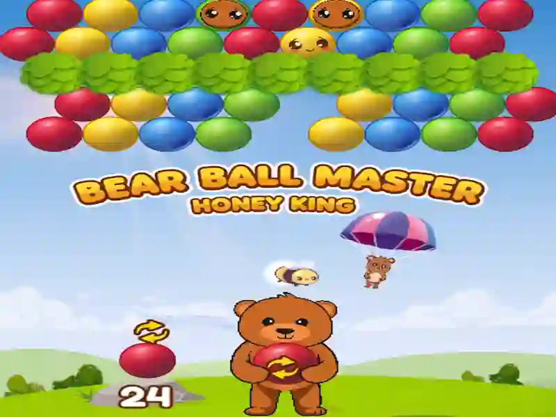 لعبة Bear Ball Master  Honey King على الانترنت