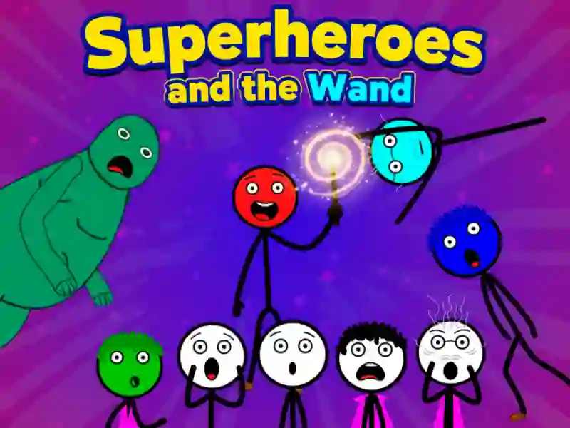 لعبة Superheroes and the Wand على الانترنت
