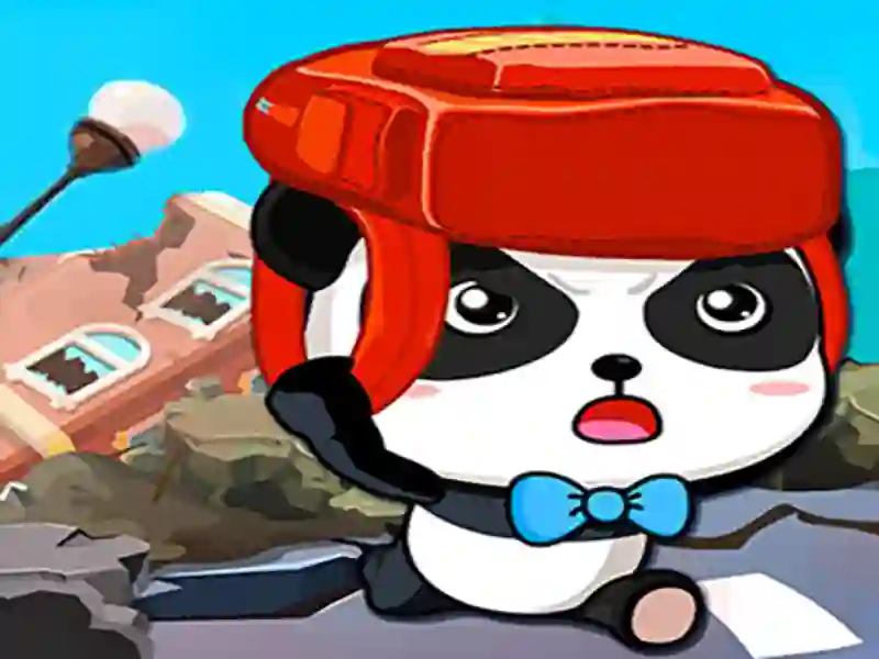 لعبة Baby Panda Earthquake Safety على الانترنت